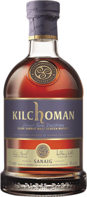 威士忌单一麦芽威士忌 Kilchoman Sanaig