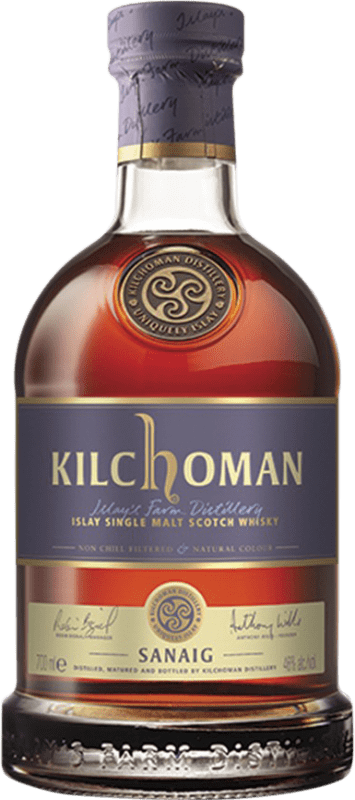 免费送货 | 威士忌单一麦芽威士忌 Kilchoman Sanaig 70 cl