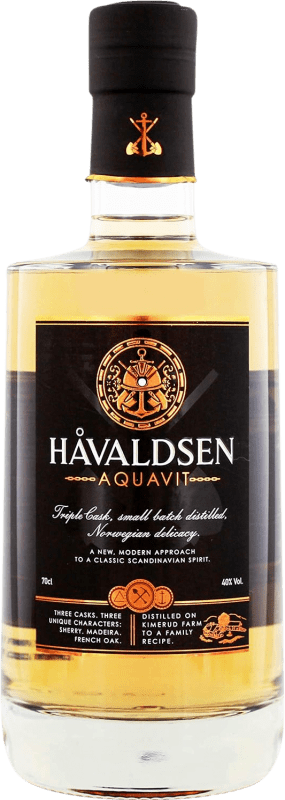 43,95 € | 利口酒 Kimerud Farm Gin Havaldsen Aquavit Triple Cask Gin 瑞典 70 cl