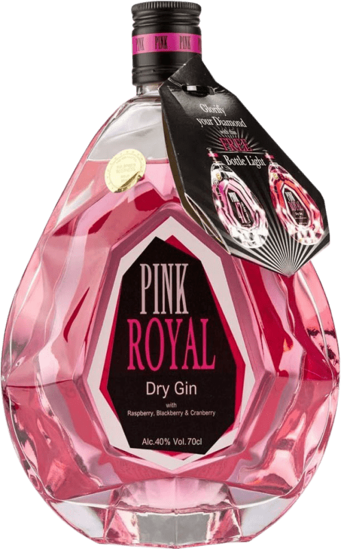 Бесплатная доставка | Джин Old St. Andrews Pink Royal Dry Gin 70 cl