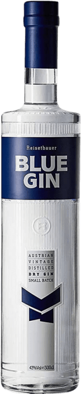 Spedizione Gratuita | Gin Blue Austrian Vintage Dry Gin Bottiglia Jéroboam-Doppio Magnum 3 L