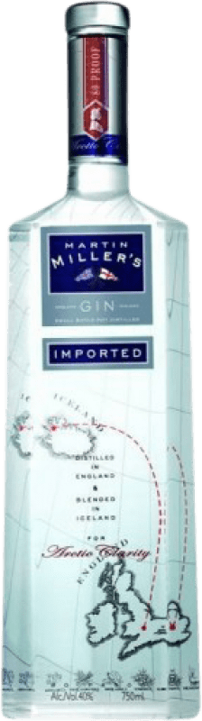 83,95 € Бесплатная доставка | Джин Martin Miller's Dry Gin Специальная бутылка 1,75 L