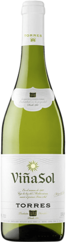 15,95 € | White wine Torres Viña Sol D.O. Catalunya Catalonia Spain Grenache White, Parellada Magnum Bottle 1,5 L