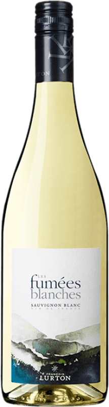 Envío gratis | Vino Blanco François Lurton Les Fumées Blanches I.G.P. Vin de Pays Côtes de Gascogne Francia Sauvignon 75 cl