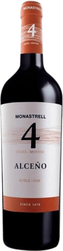 Free Shipping | Red wine Alceño 4 Meses Oak D.O. Jumilla Region of Murcia Spain Syrah, Monastrell 75 cl