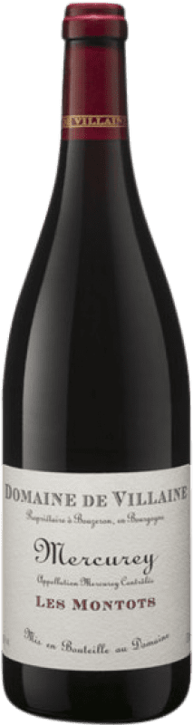 Free Shipping | Red wine Villaine Les Montots A.O.C. Mercurey Burgundy France Pinot Black 75 cl