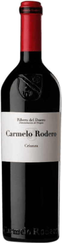 126,95 € | 红酒 Carmelo Rodero 岁 D.O. Ribera del Duero 卡斯蒂利亚莱昂 西班牙 Tempranillo, Cabernet Sauvignon 特别的瓶子 5 L
