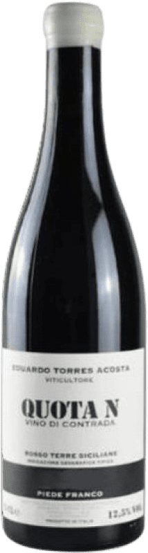 Envio grátis | Vinho tinto Torres Acosta Quota Nave I.G.T. Terre Siciliane Sicília Itália Grenache Tintorera, Nerello Mascalese, Carricante, Grecanico, Coda di Volpe 75 cl