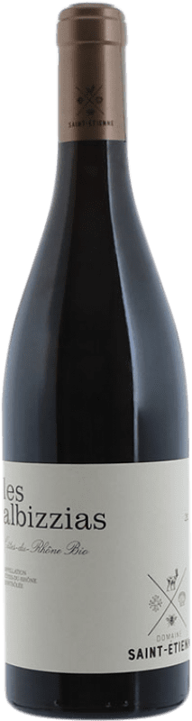 13,95 € | Vino rosso Saint Etienne Les Albizzias A.O.C. Côtes du Rhône Rhône Francia Syrah, Grenache Tintorera, Carignan, Mourvèdre Biologico 75 cl