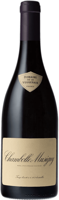 Free Shipping | Red wine Domaine de La Vougeraie A.O.C. Chambolle-Musigny Burgundy France Pinot Black Organic 75 cl