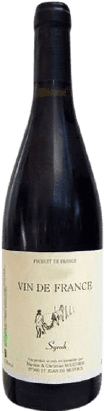 Free Shipping | Red wine Domaine Rouchier Rhône France Syrah 75 cl