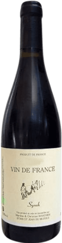 Free Shipping | Red wine Rouchier Rhône France Syrah 75 cl