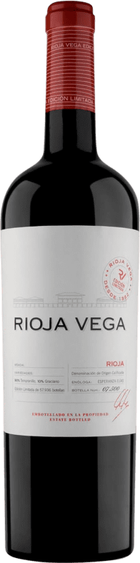 Бесплатная доставка | Красное вино Rioja Vega Edición Limitada D.O.Ca. Rioja Ла-Риоха Испания Tempranillo, Graciano 75 cl