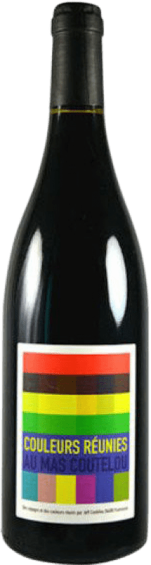 Free Shipping | Red wine Mas Coutelou Couleurs Réunies Languedoc-Roussillon France Organic 75 cl