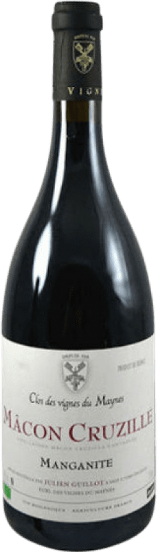 Free Shipping | Red wine Clos des Vignes du Mayne Julien Guillot Cuvée Manganite A.O.C. Mâcon-Cruzille Burgundy France Gamay 75 cl