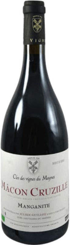 Free Shipping | Red wine Clos des Vignes du Mayne Julien Guillot Cuvée Manganite A.O.C. Mâcon-Cruzille Burgundy France Gamay Organic 75 cl