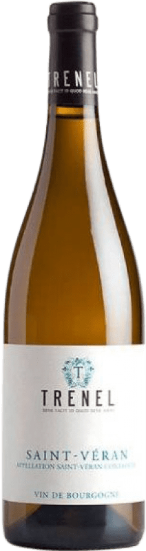 Бесплатная доставка | Белое вино Trénel A.O.C. Saint-Véran Бургундия Франция Chardonnay 75 cl