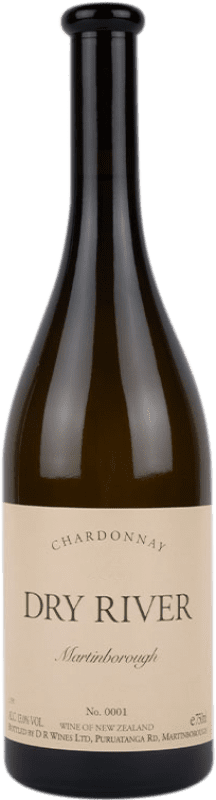 Free Shipping | White wine Dry River I.G. Martinborough Wellington New Zealand Chardonnay 75 cl