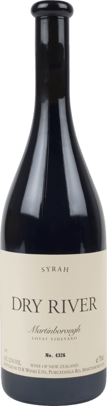 Бесплатная доставка | Красное вино Dry River Lovat I.G. Martinborough Wellington Новая Зеландия Syrah 75 cl