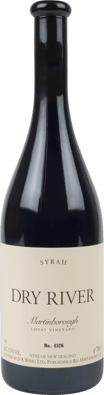Бесплатная доставка | Красное вино Dry River Lovat I.G. Martinborough Wellington Новая Зеландия Syrah — Сира 75 cl