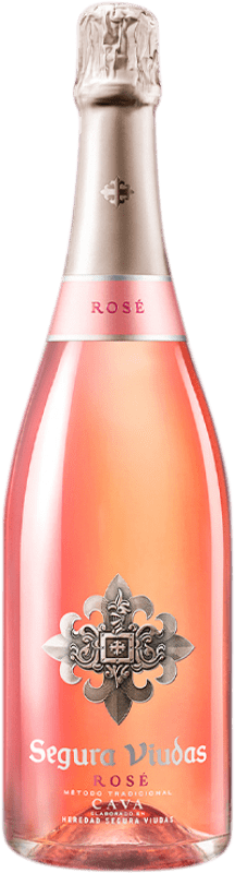 7,95 € | Rosé Sparkling Wine Segura Viudas Rosé Brut D.O. Cava Catalonia Spain Grenache Tintorera, Pinot Black, Trepat 75 cl