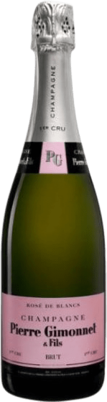 Envio grátis | Espumante rosé Pierre Gimonnet Rosé Cuis Premier Cru Brut A.O.C. Champagne Champagne França Pinot Preto, Chardonnay 75 cl