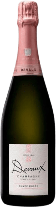 Free Shipping | Rosé sparkling Devaux Rosée Grand Reserve A.O.C. Champagne Champagne France Pinot Black, Chardonnay 75 cl