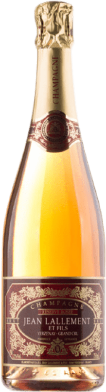 Free Shipping | Rosé Sparkling Wine Jean Lallement Brut Rosé A.O.C. Champagne Champagne France Pinot Noir, Chardonnay 75 cl