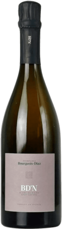 Бесплатная доставка | Белое игристое Bourgeois-Diaz Blanc de Noirs Экстра-Брут A.O.C. Champagne шампанское Франция Pinot Black, Pinot Meunier 75 cl