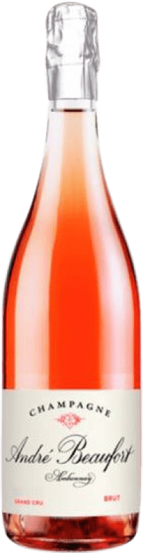 Kostenloser Versand | Rosé Sekt André Beaufort Ambonnay Grand Cru Rosé A.O.C. Champagne Champagner Frankreich Spätburgunder 75 cl