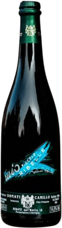 Kostenloser Versand | Weißer Sekt Camillo Donati Il Mio Ribelle Emilia-Romagna Italien Barbera Ökologisch Magnum-Flasche 1,5 L