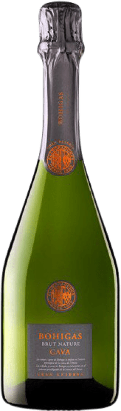 19,95 € | Белое игристое вино Fermí Bohigas Brut Nature — Брют Натюр Гран Резерва D.O. Cava Каталония Испания Macabeo — Макабео, Xarel·lo — Шарелло, Chardonnay — Шардоне, Parellada — Парельяда 75 cl