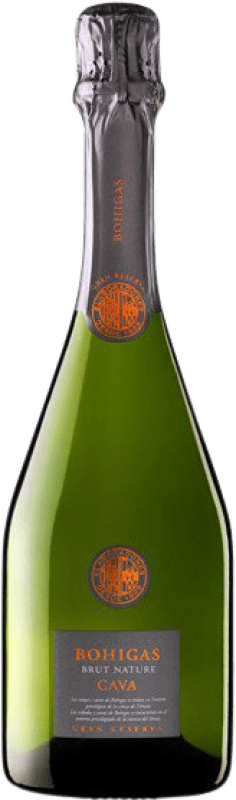 Free Shipping | White sparkling Fermí Bohigas Brut Nature Grand Reserve D.O. Cava Catalonia Spain Macabeo, Xarel·lo, Chardonnay, Parellada 75 cl