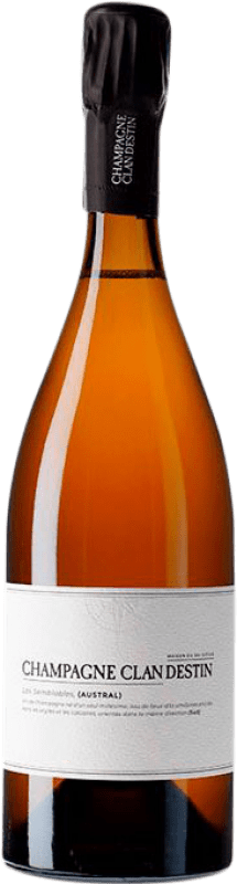 Kostenloser Versand | Weißer Sekt Benoït Dossot Clandestin Les Semblables Austral A.O.C. Champagne Champagner Frankreich Spätburgunder 75 cl