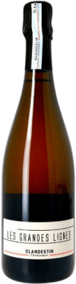 Benoït Dossot Clandestin Les Grandes Lignes Chardonnay Brut Nature Champagne 75 cl