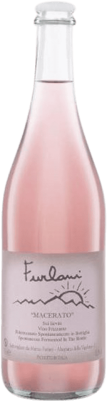Free Shipping | White sparkling Cantina Furlani Macerato Trentino Italy Organic 75 cl