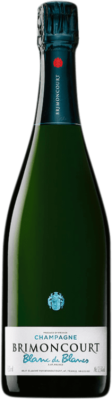 Бесплатная доставка | Белое игристое Brimoncourt Blanc de Blancs A.O.C. Champagne шампанское Франция Chardonnay 75 cl