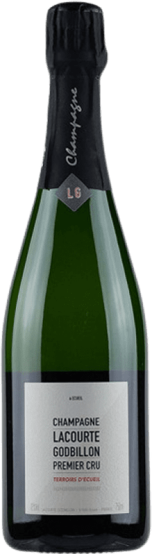 Kostenloser Versand | Weißer Sekt Lacourte-Godbillon Terroirs d'Ecueil Premier Cru A.O.C. Champagne Champagner Frankreich Spätburgunder, Chardonnay 75 cl