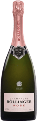 Bollinger Rosé Champagne ボトル Jéroboam-ダブルマグナム 3 L