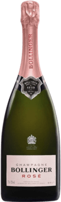 664,95 € Envoi gratuit | Vin Mousseux Rosé Bollinger Rosé A.O.C. Champagne Bouteille Jéroboam-Double Magnum 3 L Bollinger Rosé 3 L