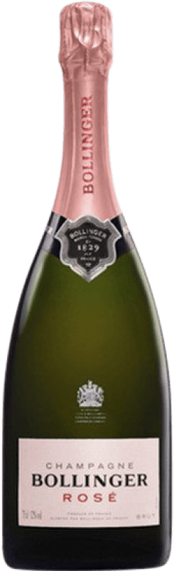 652,95 € Бесплатная доставка | Розовое игристое вино Bollinger Rosé A.O.C. Champagne Бутылка Иеровоам-Двойной Магнум 3 L