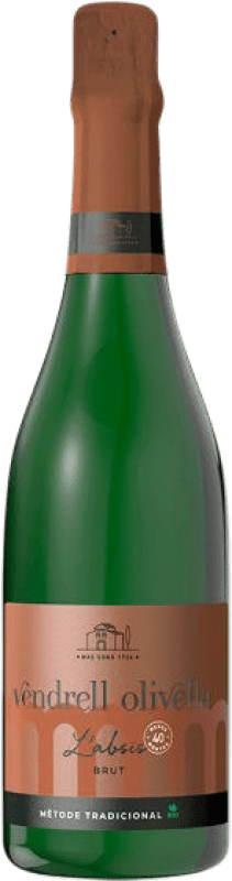 Envio grátis | Espumante branco Vendrell Olivella l'Absis Brut D.O. Cava Catalunha Espanha Macabeo, Xarel·lo 75 cl