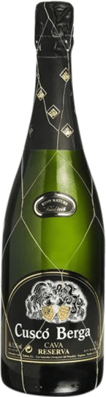免费送货 | 白起泡酒 Cuscó Berga Brut Nature — 天然干型起泡酒 传统 D.O. Cava 加泰罗尼亚 西班牙 Macabeo — 马卡贝奥, Xarel·lo — 哈雷洛, Parellada — 帕雷利亚达 75 cl