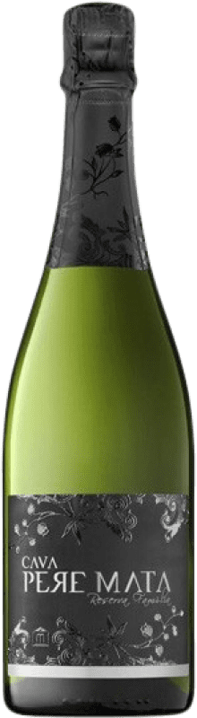 Envoi gratuit | Blanc mousseux Mata i Coloma Pere Mata Familia Réserve D.O. Cava Catalogne Espagne Macabeo, Xarel·lo, Parellada 75 cl