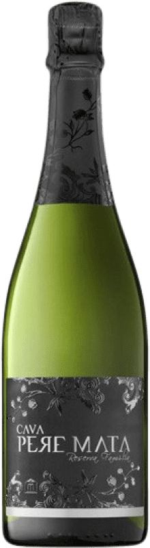 13,95 € | Spumante Bianco Mata i Coloma Pere Mata Riserva di Famiglia D.O. Cava Catalogna Spagna Macabeo, Xarel·lo, Parellada 75 cl