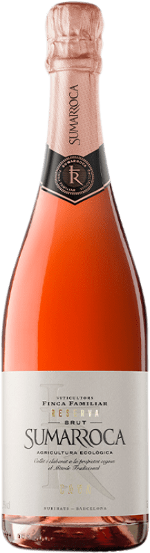 11,95 € Spedizione Gratuita | Spumante rosato Sumarroca Rosé Brut D.O. Cava