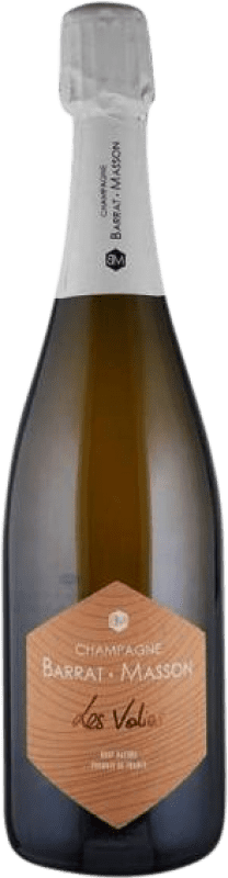 97,95 € | 白スパークリングワイン Barrat Masson Les Volies ブルットの自然 A.O.C. Champagne シャンパン フランス Pinot Black, Chardonnay 75 cl