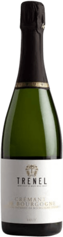 Бесплатная доставка | Белое игристое Trénel A.O.C. Crémant de Bourgogne Бургундия Франция Chardonnay 75 cl