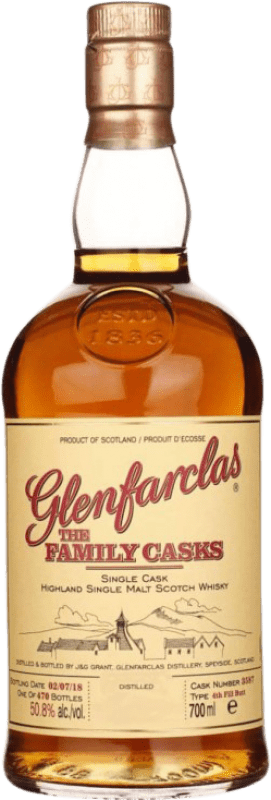 免费送货 | 威士忌单一麦芽威士忌 Glenfarclas The Family Casks 苏格兰 英国 70 cl