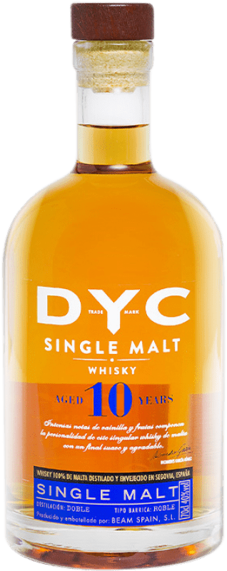 29,95 € Free Shipping | Single Malt Whisky DYC 10 Years
